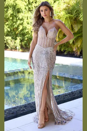 Primavera Couture 4304 - Crystalline Bodice Prom Dress