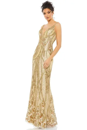 Mac Duggal 5517 - Embellished Sheath Evening Gown