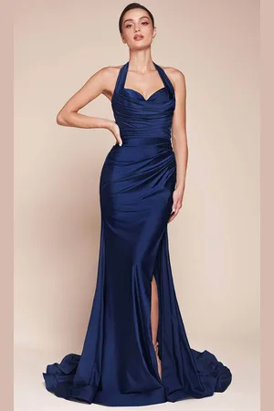 Cinderella Divine CD796 - Sweetheart Sleeveless Prom Gown