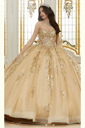 Vizcaya by Mori Lee 89472 - Pattern Sequin Quinceanera Ballgown