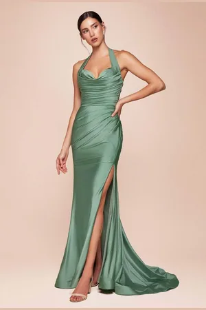 Cinderella Divine CD796 - Sweetheart Sleeveless Prom Gown