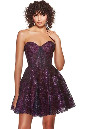 Alyce Paris 3770 - Sweetheart Neck Strapless Cocktail Dress