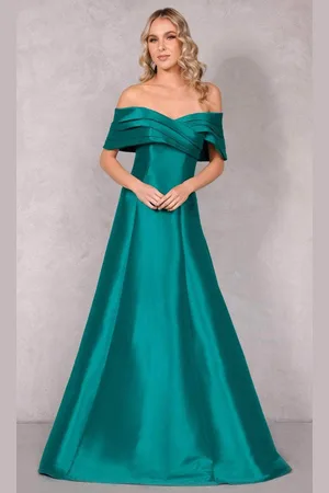 Terani Couture 2112M5404 - Off Shoulder A-Line Prom Dress