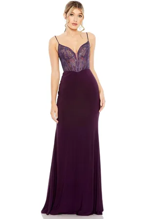 Mac Duggal 50709 - Sweetheart Mesh Evening Gown