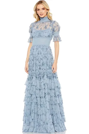 Mac Duggal 8005 - Ruffles Evening Dress