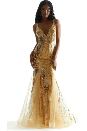 Mori Lee 49037 - Sleeveless Sequin Prom Dress