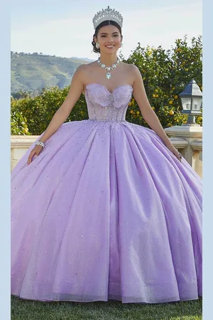 Mori Lee 60187 - Strapless Butterfly Ballgown