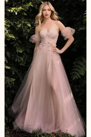 Ladivine CB080 - Detached Off Shoulder Ball gown