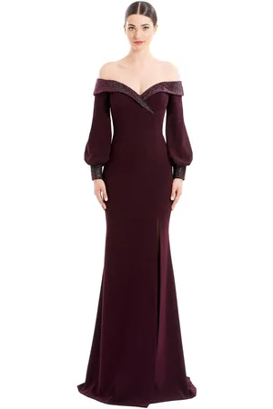 Alexander By Daymor 1675 - Off-Shoulder Long Formal Gown