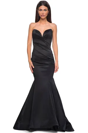 La Femme 32791 - Strapless Sweetheart Mermaid Prom Gown