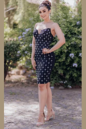 Terani Couture 232H1108 - Embellished Strapless Cocktail Dress
