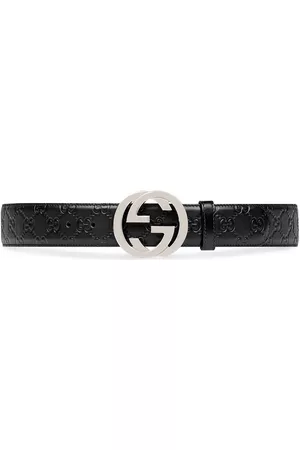 Gucci Men Belts - Signature leather belt