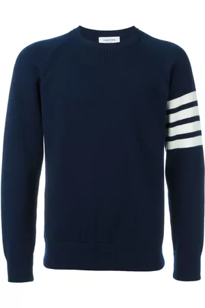 Thom Browne 4-Bar crew neck cashmere jumper