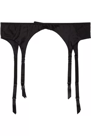 FLEUR DU MAL Topstitch garter belt