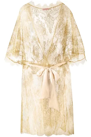 Gilda & Pearl Harlow sheer lace robe