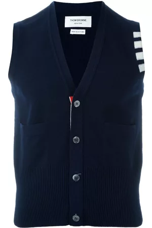 Thom Browne Sleeveless buttoned cardigan