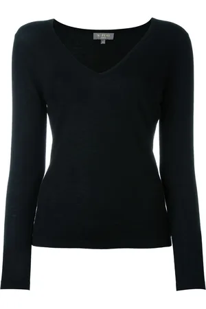 N.PEAL Cashmere superfine v-neck sweater