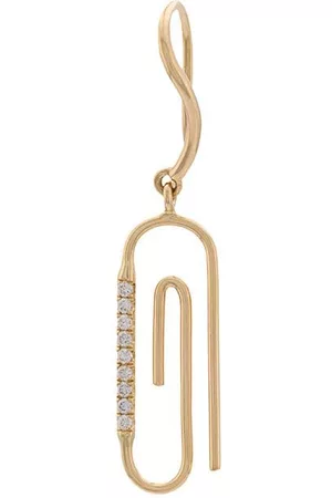 Aurélie Bidermann 18kt gold Paper Clip earring