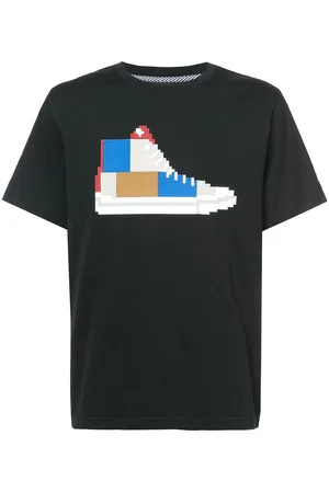MOSTLY HEARD RARELY SEEN Patchwork sneaker T-shirt