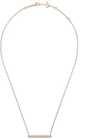 Chopard 18kt rose gold Ice Cube necklace
