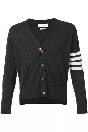 Thom Browne 4-Bar Short Cashmere Cardigan