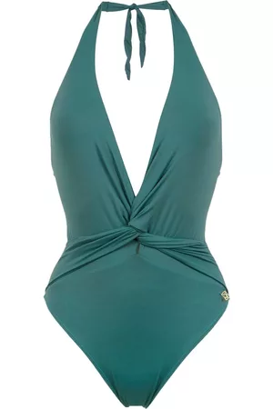 Brigitte Aline halter neck swimsuit