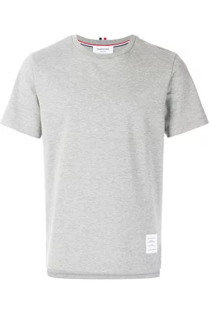 Thom Browne Side Slit Relaxed Short-Sleeve Tee
