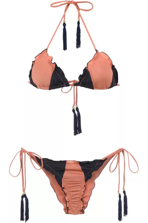 Brigitte Triangle top bikini set