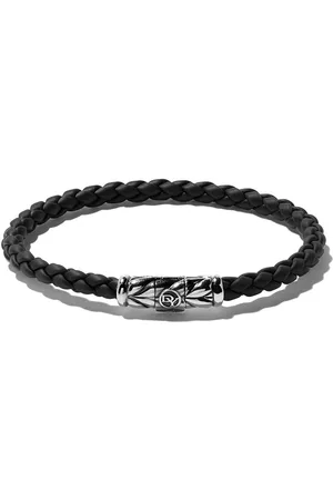 David Yurman Sterling silver Chevron Woven bracelet (6mm)