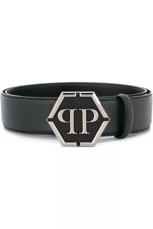 Philipp Plein Logo buckle belt