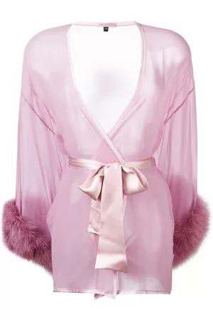 Gilda & Pearl Diana sheer silk robe