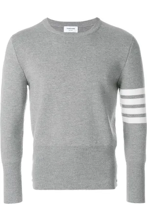 Thom Browne 4-Bar Milano Stitch Pullover