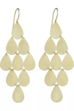 Irene Neuwirth Teardrop chandelier earrings