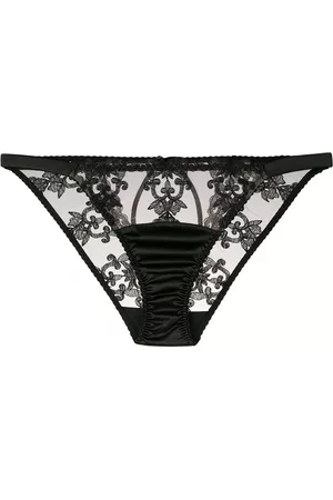 Fleur of England Onyx Ouvert briefs