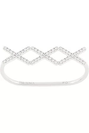 ALINKA 18kt white gold KATIA TRIO diamond ring