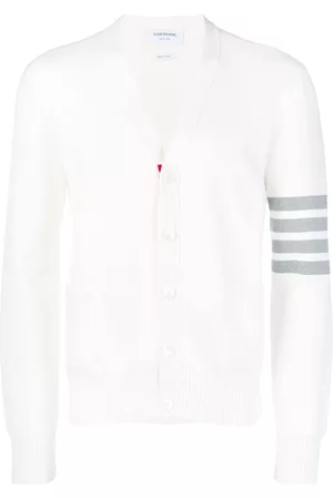 Thom Browne 4-Bar Milano Stitch cardigan