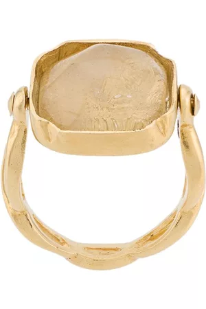 Goossens Square Cabochons ring