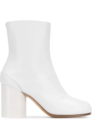 Maison Margiela Tabi 80mm leather ankle boots