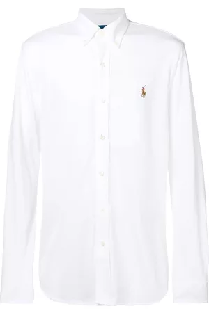Ralph Lauren Men Shirts - Logo-embroidered button-down shirt