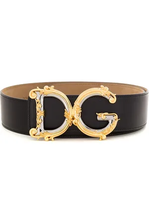 Dolce & Gabbana DG Baroque leather belt
