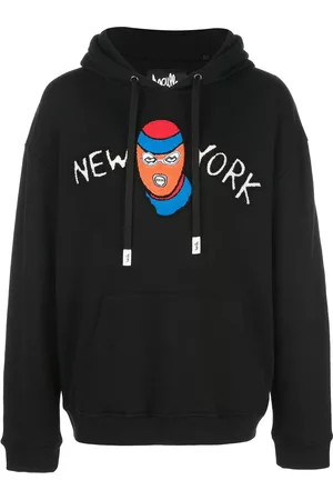 Haculla New York Robber Hoodie L / Black/Red Stripe