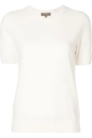 N.PEAL Cashmere round neck T-shirt