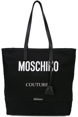 Moschino Contrast logo tote bag