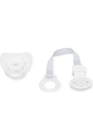 Emporio Armani Logo print pacifier
