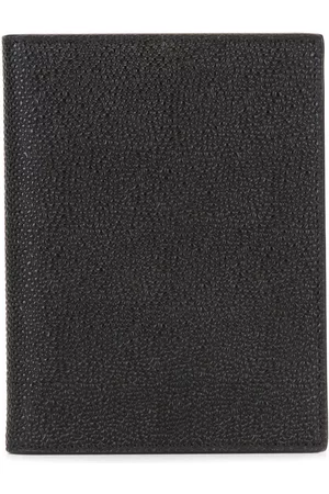 Thom Browne Pebbled-leather passport holder