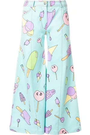 Dior 2000s Ice Cream flared trousers