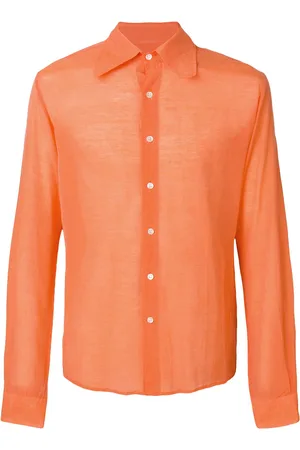 WALTER VAN BEIRENDONCK 2000s embroidered lettering shirt