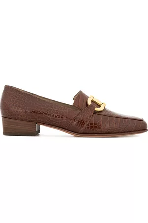 Salvatore Ferragamo Logo horsebit loafers