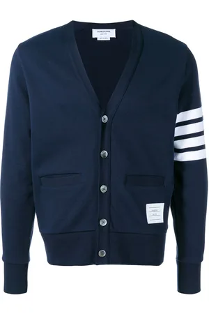 Thom Browne 4-bar Loopback Cardigan