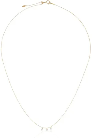PERSÉE 18kt yellow diamond charm necklace